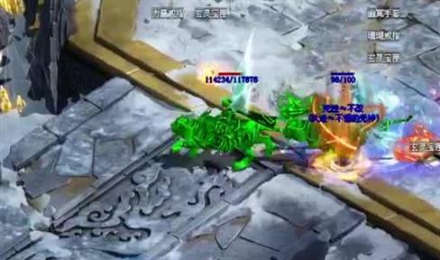 热血传奇毒蛇山谷被删减的强大Boss浮龙金蛇